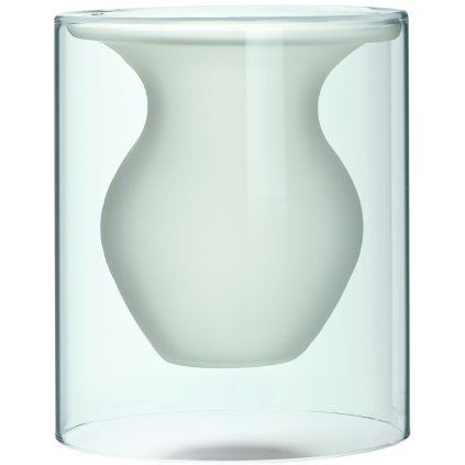 Philippi-maljakko ESMERALDA 15,5 cm, valkoinen