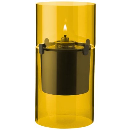 Stelton-öljylamppu LUCIE 17,5 cm, kellanruskea