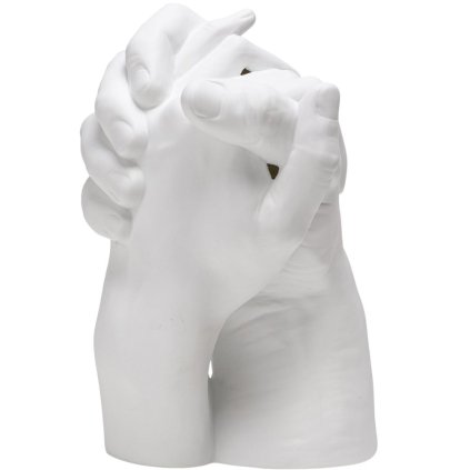 Seletti-pöytävalaisin WITH ME 32 cm, valkoinen, posliini