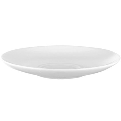 Alessi-aluslautanen MAMI-kahvikupille 13 cm, valkoinen