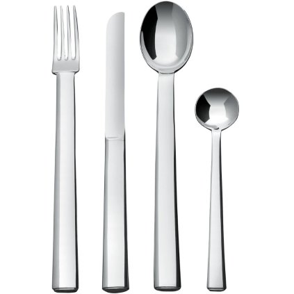 Alessi-aterinsetti RUNDES MODELL, 24 kpl