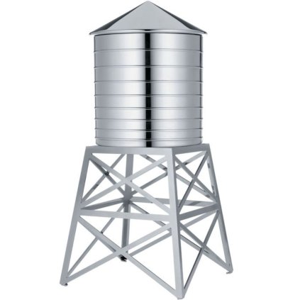 Alessi-sokerikulho WATER TOWER, 730 ml, ruostumaton teräs