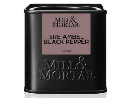Mill & Mortar -mustapippuri Sre Ambel 50 g, kokonainen