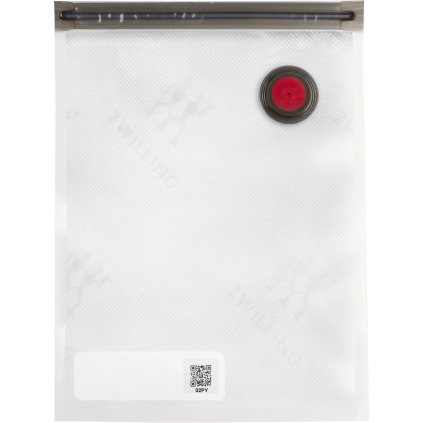 Zwilling-tyhjiöpussit elintarvikkeille FRESH & SAVE M, 10 kpl sarja, kirkas, muovi