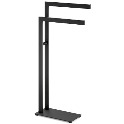 Zack-pyyheteline LINEA 80 cm, kaksiosainen, musta, ruostumaton teräs