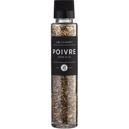 Lie Gourmet -pippuri sitruunalla ja valkosipulilla 115 g, myllyssä