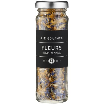 Lie Gourmet -kuivatut kukat 3 g, kehäkukat ja ruiskaunokit