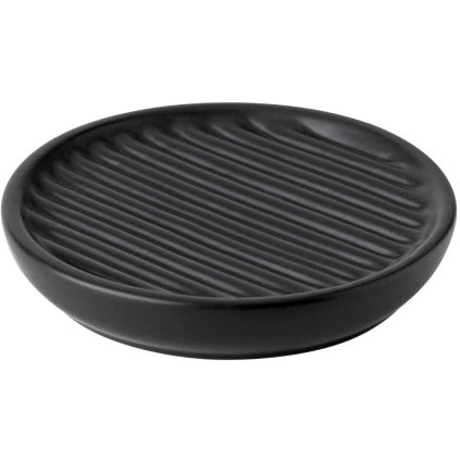 Stelton-saippuateline FJORD 11 cm, musta, kivitavara
