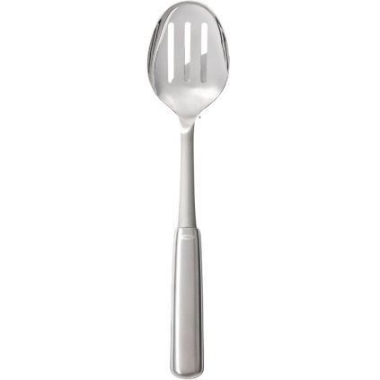 OXO-reikäkauha STEEL 32 cm, hopea, ruostumaton teräs