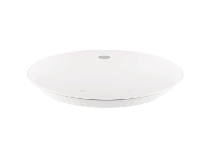 Alessi -digitaalinen keittiövaaka PLISSÉ 27 cm, valkoinen, muovi