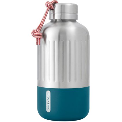 Black+Blum-vesipullo EXPLORER 650 ml, merensininen, ruostumaton teräs