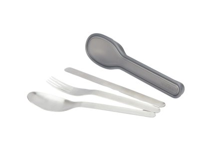 Black+Blum-aterinsetti, 3 kpl sarja, kotelolla, ruostumaton teräs