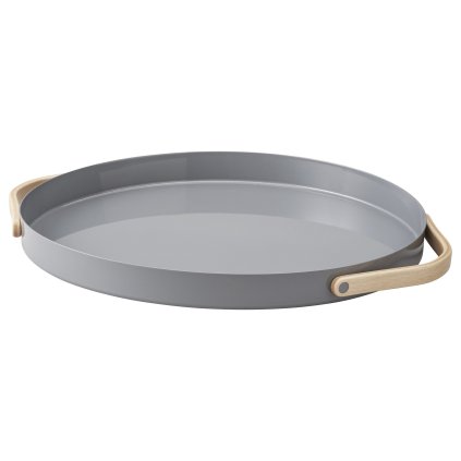 Stelton-tarjotin EMMA 41 cm, harmaa, ruostumaton teräs