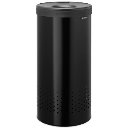 Brabantia-pyykkikori 35 l, mattamusta, teräs