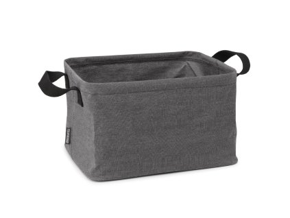 Brabantia-pyykkikori 35 l, pippurinmusta, kangas