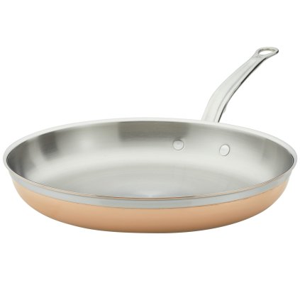 Yleiskäyttöinen pannu COPPERBOND 32 cm, kuparis, Hestan