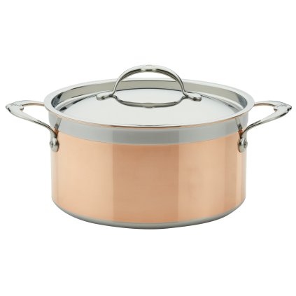 Kattila COPPERBOND 24 cm, 5,7 l, kuparis, Hestan