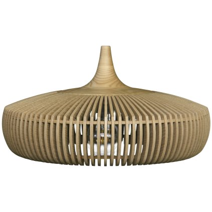Lampunvarjostin CLAVA DINE 43 cm, luonnollinen, puu, Umage