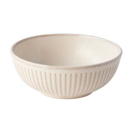 218795 jidelni misa ridged alabaster 16 cm bezova keramika mij