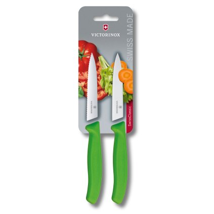 219710 sada nozu swiss classic sada 2 ks zelena plast victorinox