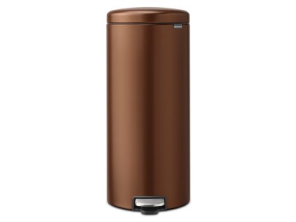 221705 pedalovy odpadkovy kos newicon 30 l teple bronzova ocel brabantia