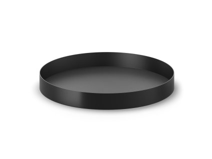 222645 dekorativni podnos trevo 30 cm cerna nerezova ocel zack