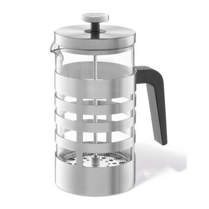 222675 french press kavovar segos 1 l stribrna nerezova ocel sklo zack