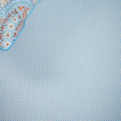 225366 dvouluzkove napinaci prosteradlo cross stitch 180 x 200 cm sedo modra bavlneny perkal pip studio