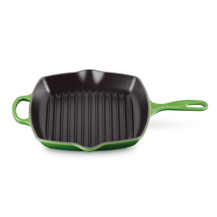 223332 grilovaci panev signature 26 cm bamboo litina le creuset