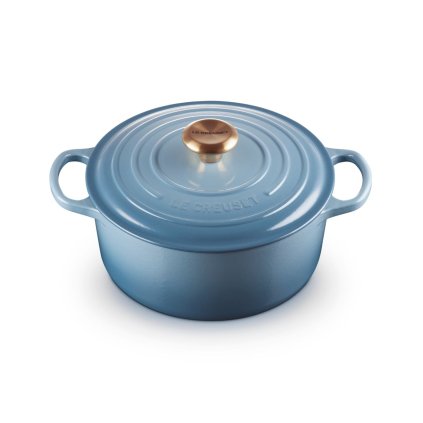 223479 kastrol signature 24 cm 4 2 l chambray litina le creuset