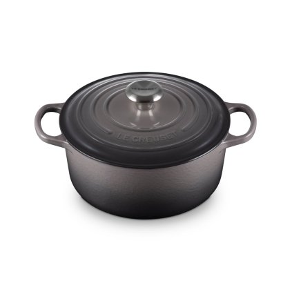 223929 kastrol signature 24 cm 4 2 l flint litina le creuset