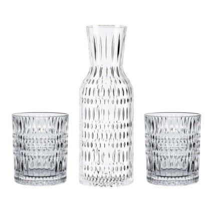 226086 sada sklenic a karafy na vodu ethno sada 3 ks cira sklo nachtmann