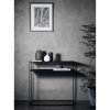 Blomus-konsolipöytä FERA 85 cm, musta, teräs
