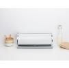 Brabantia-leipälaatikko ROLL TOP 44,5 cm, valkoinen