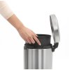 Brabantia-poljinroskakori NEWICON 5 l, sormenjälkiä ehkäisevä, matta teräs
