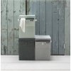 Brabantia-pyykkikori 35 l, pinottava, vaaleanharmaa