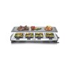 Severin -raclette-grilli RG 2374, 1 500 W, 8 minipannua, ruostumaton teräs