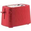 Alessi-leivänpaahdin PLISSE, 2 viipaleelle, punainen