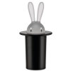 Alessi-hammastikkupidike MAGIC BUNNY, musta