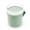 Brabantia-lounaspurkki MAKE & TAKE 600 ml, jadenvihreä