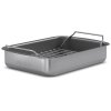 Eva Solo -paistovuoka PROFESSIONAL 26 x 19 cm, ritilällä, harmaa, alumiini