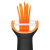 OXO-kuorimaveitsi JULIENNE GOOD GRIPS 11 cm, oranssi, muovi