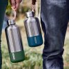 Black+Blum-vesipullo EXPLORER 850 ml, oliivi, ruostumaton teräs