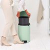 Brabantia-poljinroskakori NEWICON 20 l, jadenvihreä, teräs