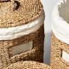 Humdakin-pyykkikori HAMPER, 2 kpl sarja, meriruoho