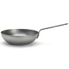 Wokkipannu MINERAL B 28 cm, hopeinen, teräs, de Buyer