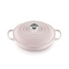 223455 kastrol signature 26 cm 2 2 l shell pink litina le creuset