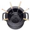 141308 1 set na fondue cerny o 16 cm staub