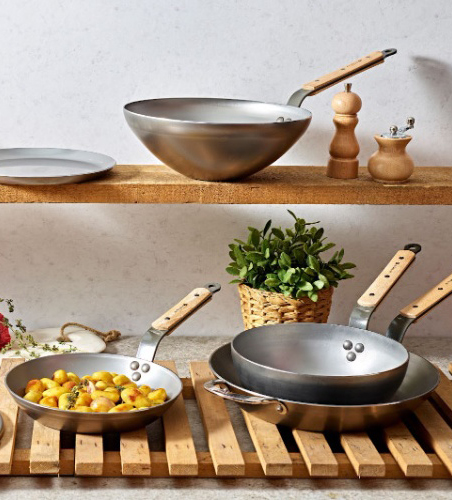 Casseroles en acier - guide de sélection complet