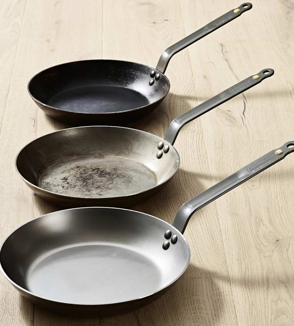 Comment brûler une casserole en acier